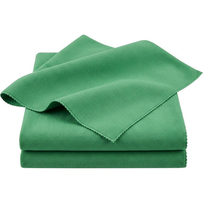 Xvzo Glass Cleaning Cloths 35 x 35 cm Green 3 Pack - Product view